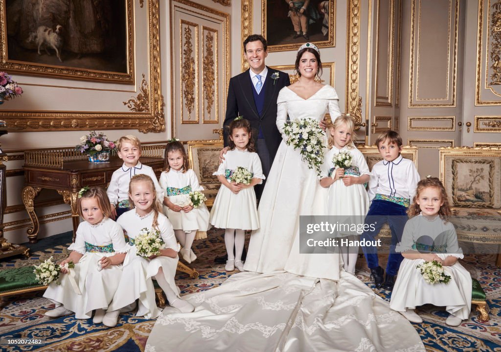 Official Portraits From The Wedding Of Princess Eugenie And Jack Brooksbank