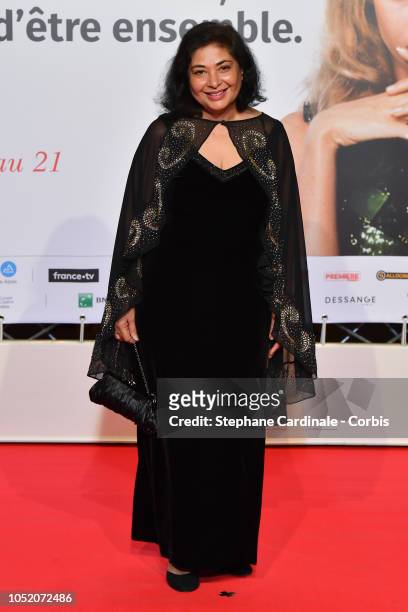 Meher Tatna attends the opening ceremony during the 10th Film Festival Lumiere on October 13, 2018 in Lyon, France.