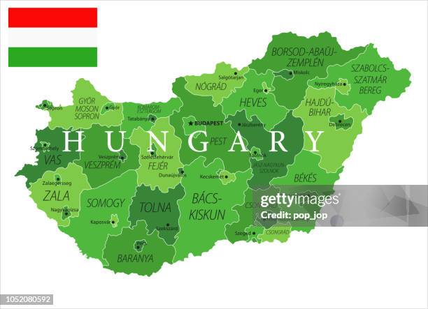 13 - hungary - blue-orange 10 - gyor stock illustrations