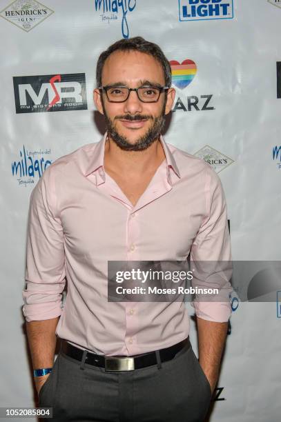 Actor Omid Abtahi attends STARZ at Atlanta Pride 2018 at Piedmont Park on October 13, 2018 in Atlanta, Georgia.