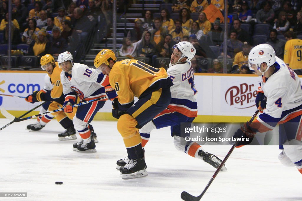 NHL: OCT 13 Islanders at Predators