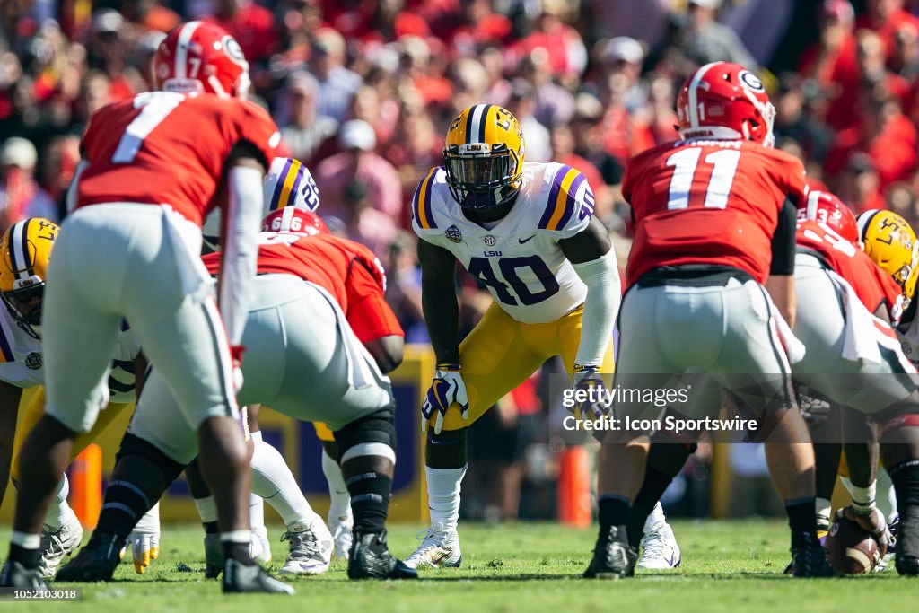 COLLEGE FOOTBALL: OCT 13 Georgia at LSU