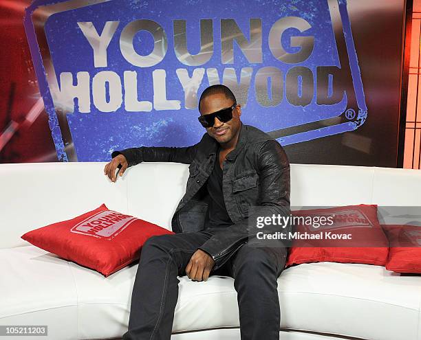 Musician Taio Cruz visits YoungHollywood.com at Young Hollywood Studios on October 12, 2010 in Los Angeles, California.