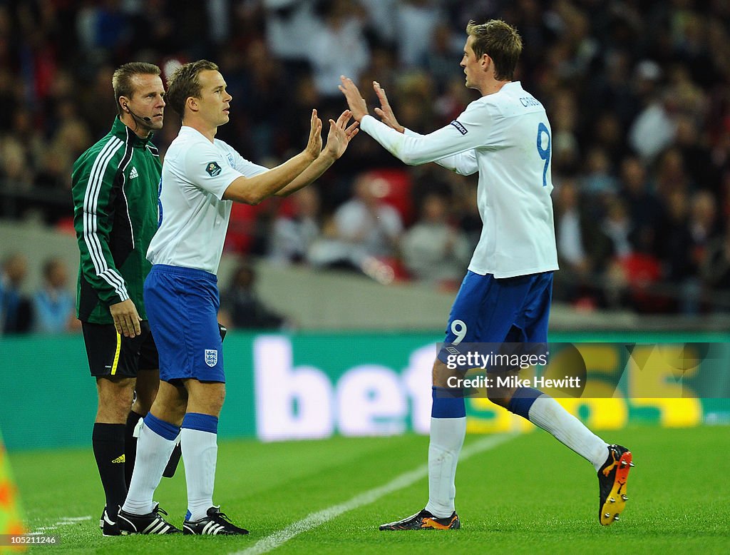 England v Montenegro - EURO 2012 Qualifier