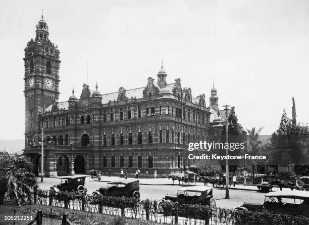 Designed In The Utmost Dutch Style, The Town Hall Of Pietermaritzburg, Kwazulu Natal Capital In South Africa, On June 8, 1925.