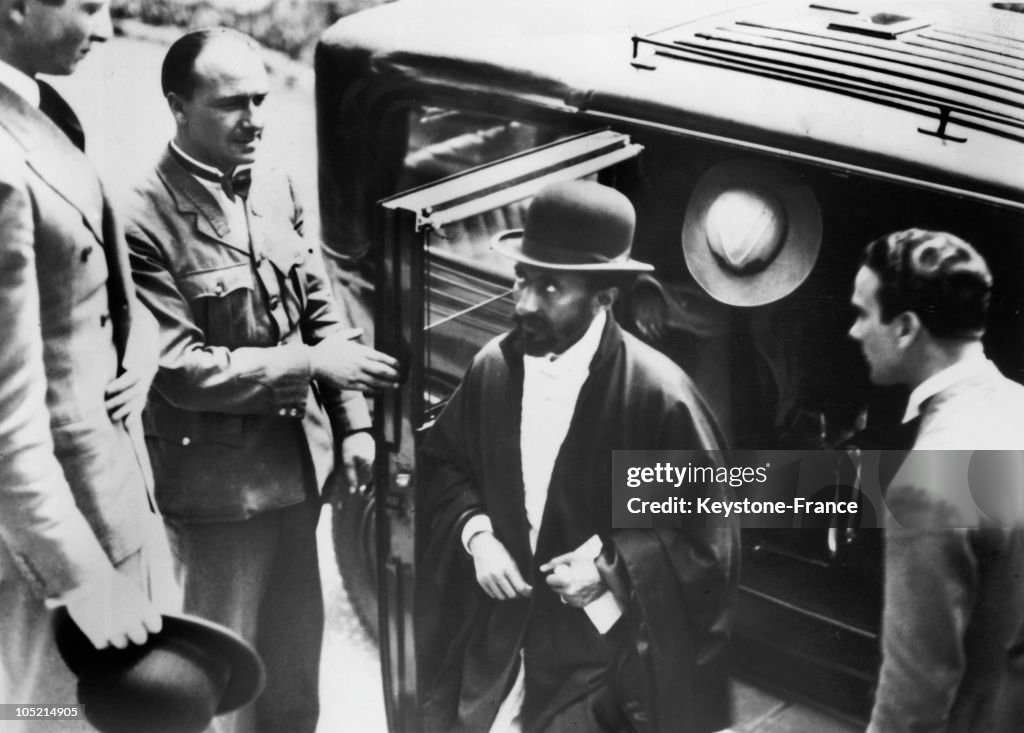 1936. Spain. Gibraltar. Emperor Of Ethiopia