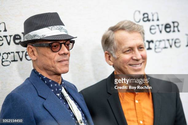 David Zachery Stephen Spinella attend the "Can You Ever Forgive Me?" New York premiere at SVA Theater on October 14, 2018 in New York City.