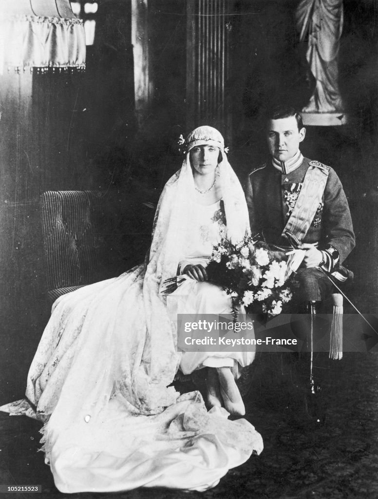 Wedding Of Prince Albrecht Eugene Of Wurtemberg With Princess Madjeda