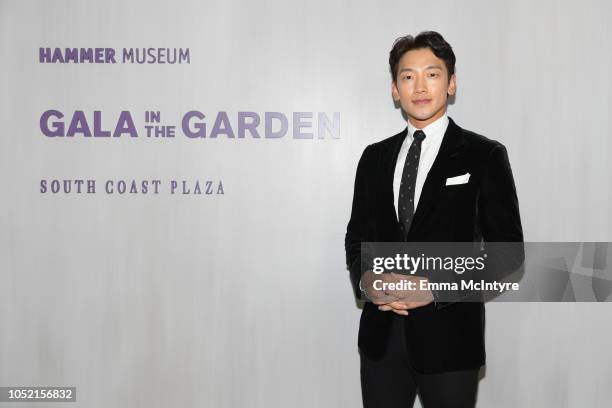 Jung Ji-hoon attends the Hammer Museum 16th Annual Gala in the Garden with generous support from South Coast Plaza at the Hammer Museum on October...