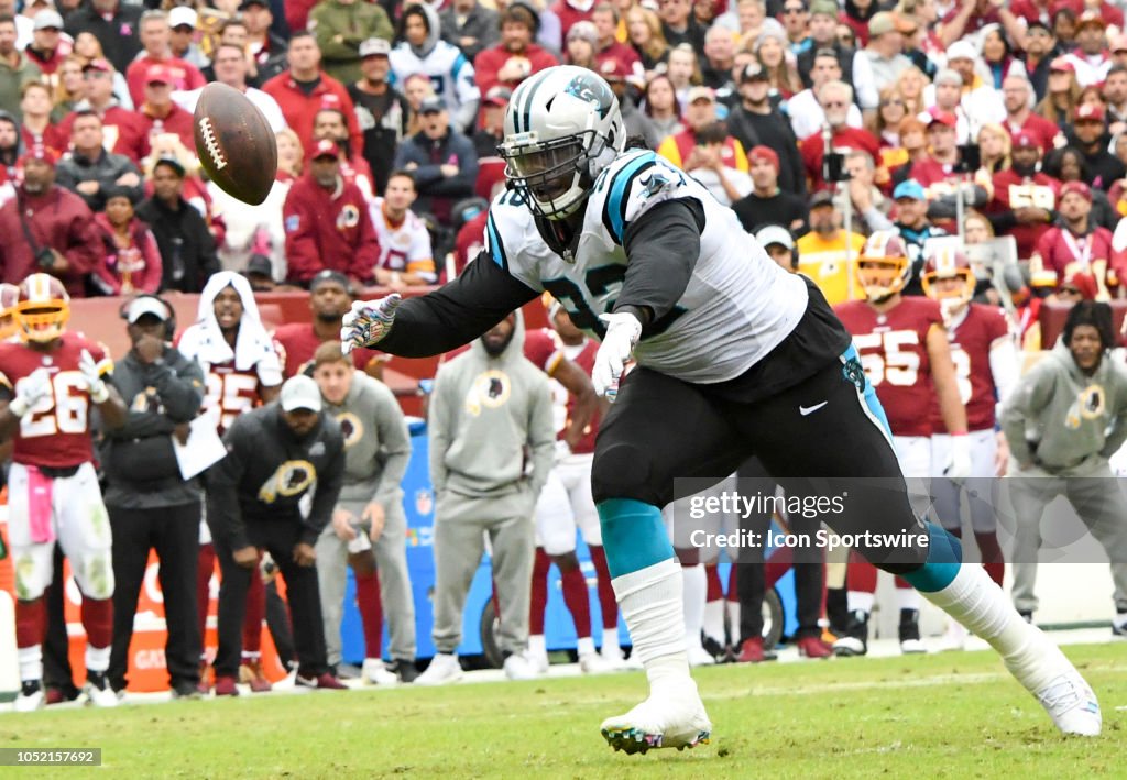 NFL: OCT 14 Panthers at Redskins