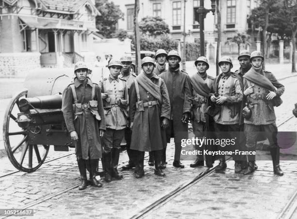 On November 27, 1935 In Brasil, Some Soldiers From The President Dictator Getulio Vargas Were Positioned To Fight Against The Communist Revolts...