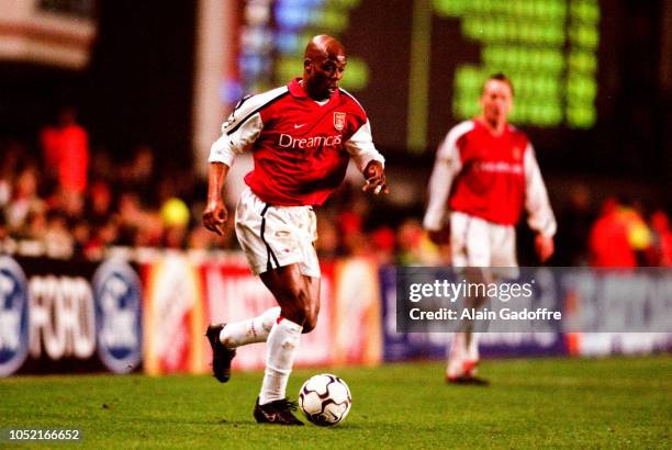 Sylvain WILTORD during the Premier League match between Arsenal and Spartak Moscow on March 6, 2001.