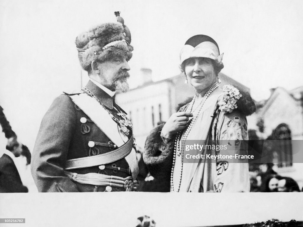 Ferdinand 1St And Marie, Sovereigns Of Romania Between 1920 And 1925