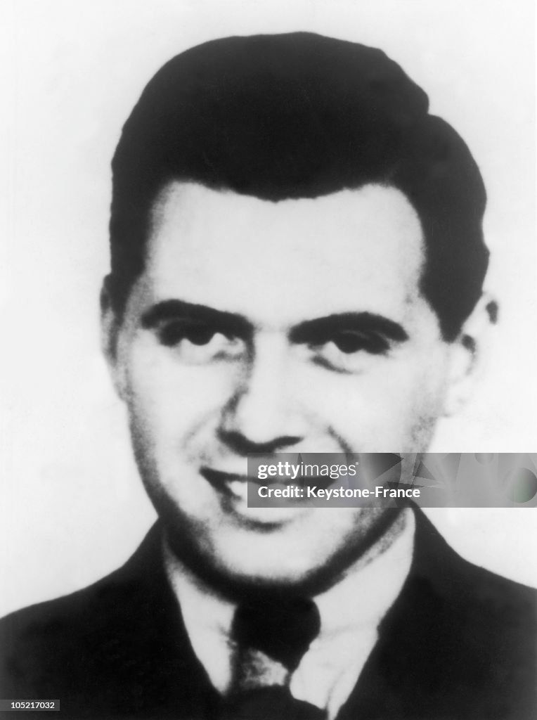 Portrait Of Joseph Mengele Around 1935