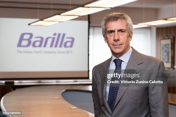 Vice chairman of Barilla Group, Paolo Barilla is photographed on June 25, 2018 in Parma, Italy.