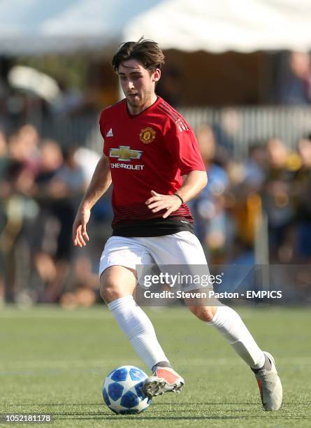 Aidan Barlow, Manchester United BSC Young Boys v Manchester United - UEFA Youth League - Group H - Sportpark Wyler .