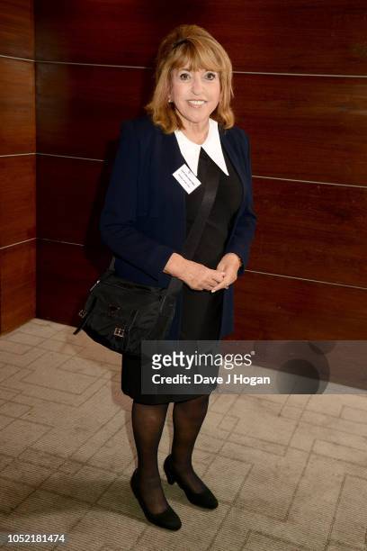 Eve Pollard attends the Women Of The Year Lunch at Intercontinental Hotel on October 15, 2018 in London, England.