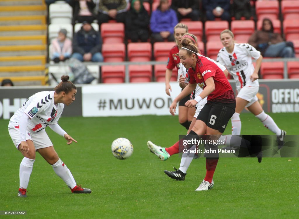 Manchester United Women v Charlton Athletic Women: FA Women's Championship