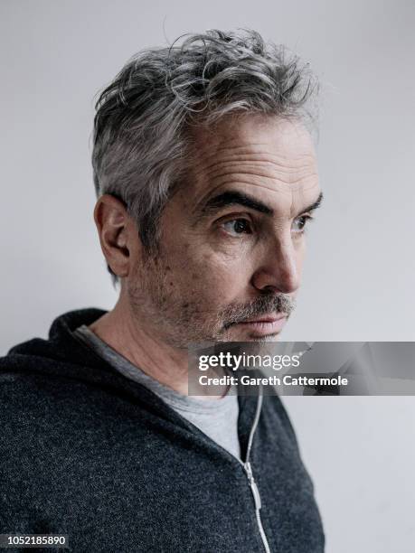 Film director Alfonso Cuaron is photographed at the BFI London Film Festival on October 15, 2018 in London, England.