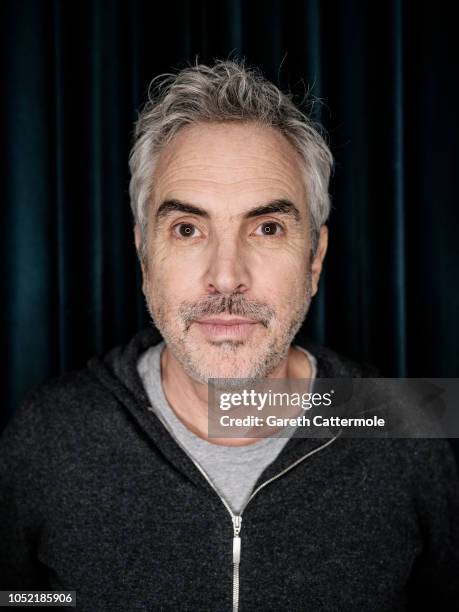 Film director Alfonso Cuaron is photographed at the BFI London Film Festival on October 15, 2018 in London, England.