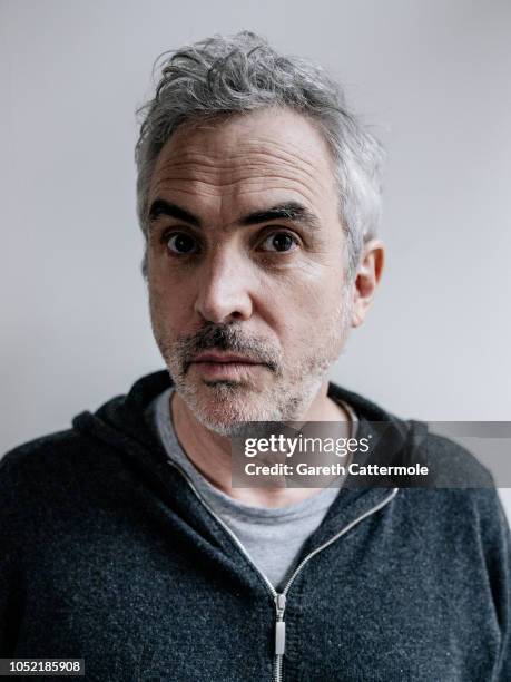 Film director Alfonso Cuaron is photographed at the BFI London Film Festival on October 15, 2018 in London, England.