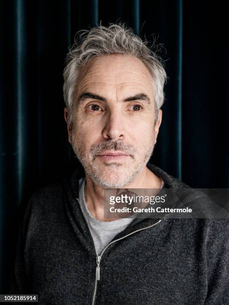 Film director Alfonso Cuaron is photographed at the BFI London Film Festival on October 15, 2018 in London, England.