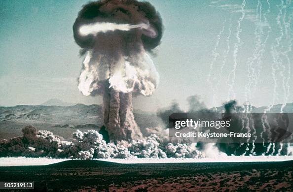 Around 1950 And 1955, The American Army Tested The First Atomic... News