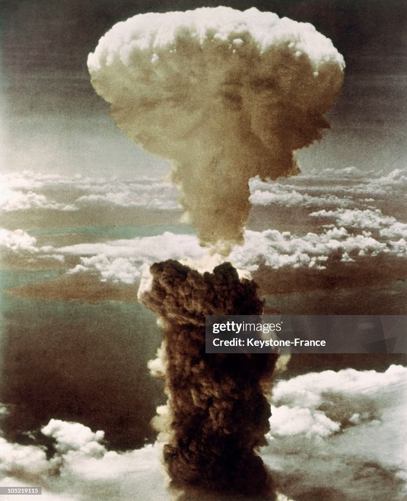 Mushroom Cloud Over Nagasaki