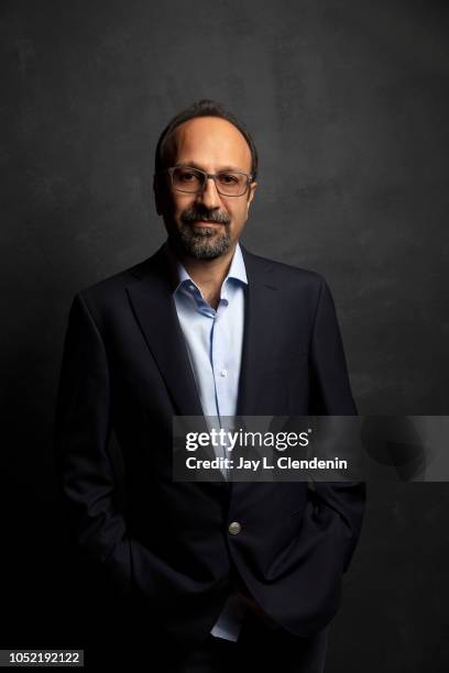 Director Asghar Farhadi, from 'Everybody Knows' is photographed for Los Angeles Times on September 9, 2018 in Toronto, Ontario. PUBLISHED IMAGE....