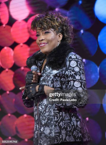 Macy Gray performs on "GMA DAY," airing Monday, October 15, 2018 on Walt Disney Television via Getty Images. MACY GRAY