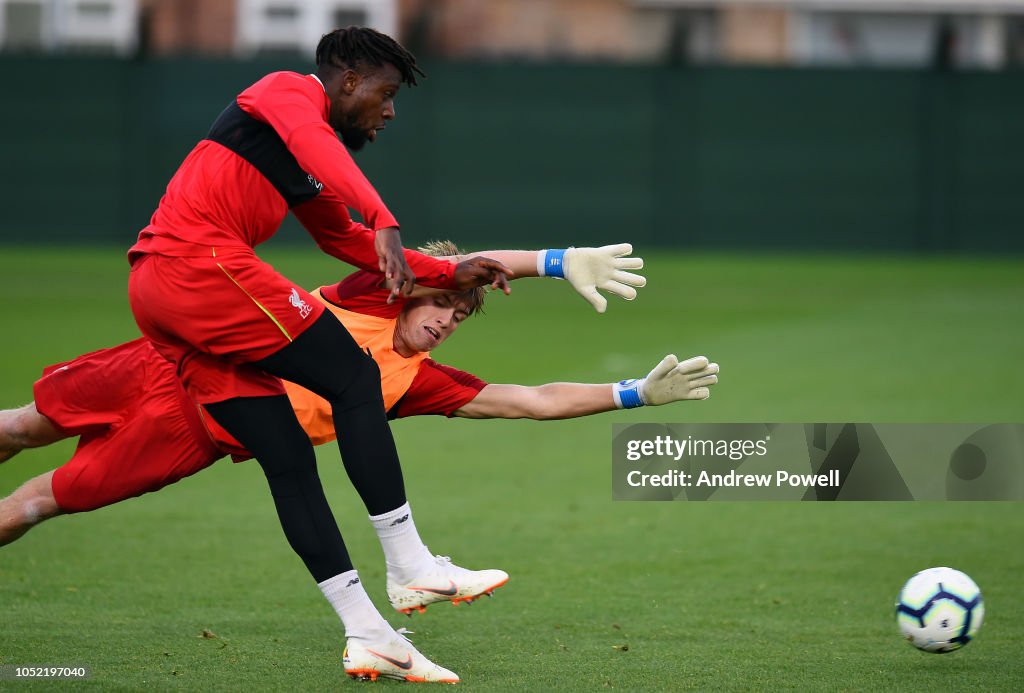Liverpool FC Training Session