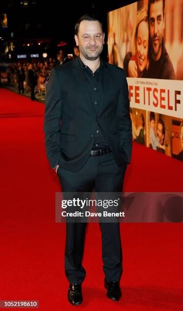 Dan Fogelman attends the European Premiere and & Royal Bank of Canada Gala screening of "Life Itself" during the 62nd BFI London Film Festival on...