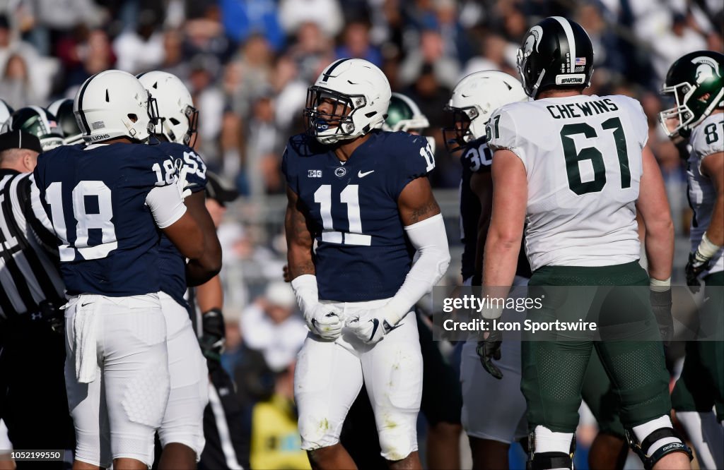 COLLEGE FOOTBALL: OCT 13 Michigan State at Penn State