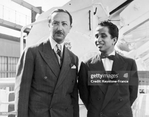 14Th Of May 1958. King Faysal Ii Of Iraq And Emir Abdul Illah