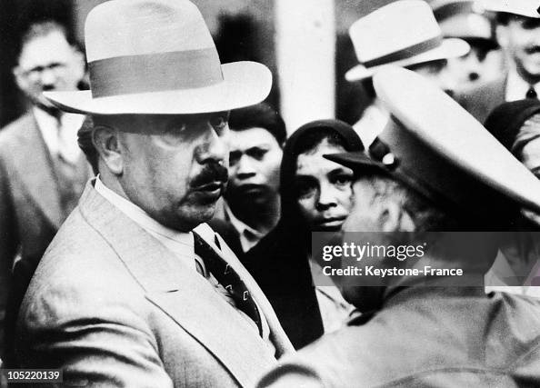 The President Of Mexico Lazaro Cardenas To Face Revolt Cedilla 1938 The President Of Mexico Lazaro Cardenas To Face Revolt Cedilla 1938
