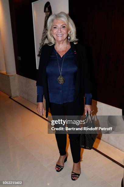 Elisabeth Dauchy attends the "Vive La Mode" Exhibition Preview - Unpublished exhibition of photographic works from Nicola Erni's collection, selected...
