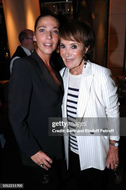 Alice Didier de Bourgues and her stepmother Yaguel Didier attend the "Vive La Mode" Exhibition Preview - Unpublished exhibition of photographic works...
