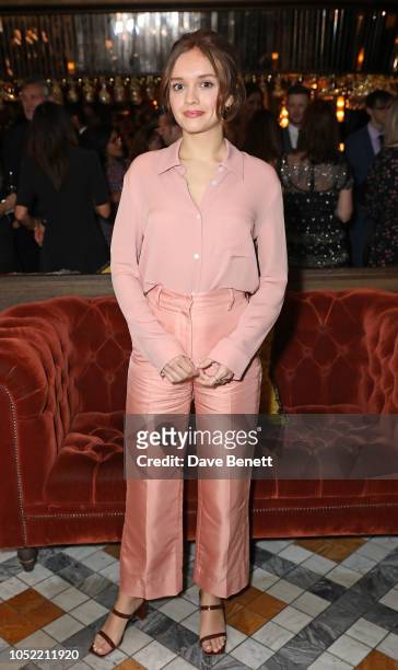 Olivia Cooke attends the European Premiere and & Royal Bank of Canada Gala after party for "Life Itself" during the 62nd BFI London Film Festival at...