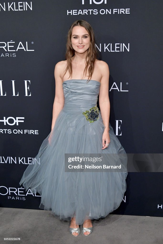 ELLE's 25th Annual Women In Hollywood Celebration Presented By L'Oreal Paris, Hearts On Fire And CALVIN KLEIN - Red Carpet