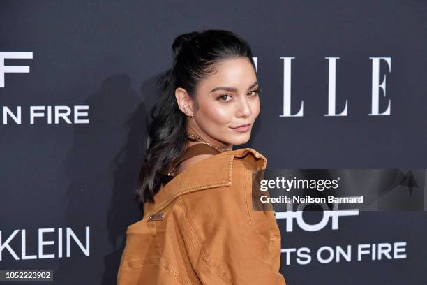 Vanessa Hudgens attends ELLE's 25th Annual Women In Hollywood Celebration presented by L'Oreal Paris, Hearts On Fire and CALVIN KLEIN at Four Seasons...