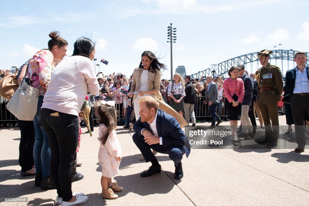 The Duke And Duchess Of Sussex Visit Australia - Day 1