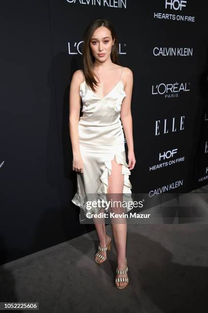 Alycia Debnam-Carey attends ELLE's 25th Annual Women In Hollywood Celebration presented by L'Oreal Paris, Hearts On Fire and CALVIN KLEIN at Four...
