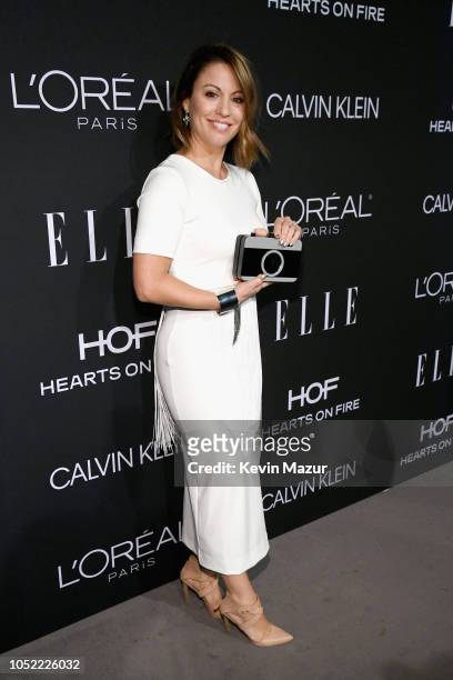 Kay Cannon attends ELLE's 25th Annual Women In Hollywood Celebration presented by L'Oreal Paris, Hearts On Fire and CALVIN KLEIN at Four Seasons...