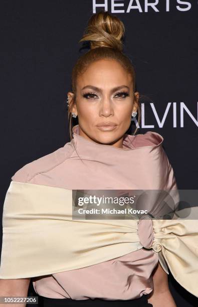 Jennifer Lopez attends ELLE's 25th Annual Women In Hollywood Celebration presented by L'Oreal Paris, Hearts On Fire and CALVIN KLEIN at Four Seasons...