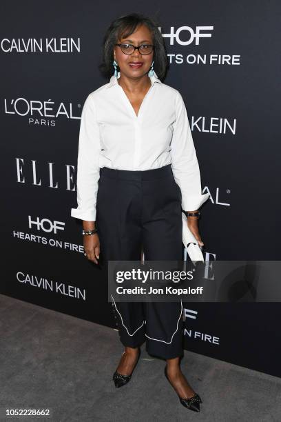 Anita Hill attends the 25th Annual ELLE Women In Hollywood Celebration at Four Seasons Hotel Los Angeles at Beverly Hills on October 15, 2018 in Los...