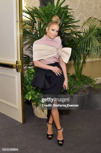 Jennifer Lopez attends ELLE's 25th Annual Women In Hollywood Celebration presented by L'Oreal Paris, Hearts On Fire and CALVIN KLEIN at Four Seasons...