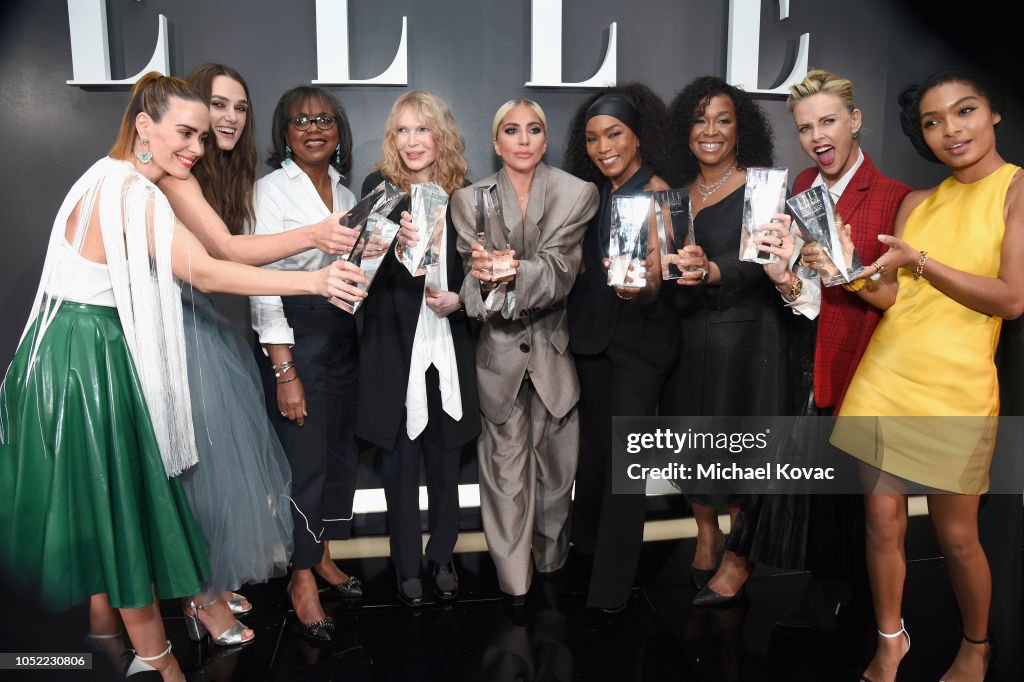 ELLE's 25th Annual Women In Hollywood Celebration Presented By L'Oreal Paris, Hearts On Fire And CALVIN KLEIN - Inside