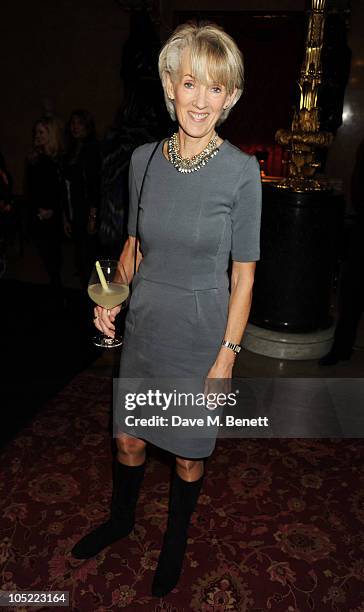 Joanna Trollope attends the global launch of Vertu Constellation Quest at Lancaster House on October 12, 2010 in London, England.