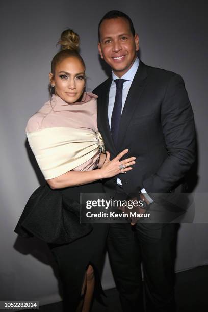 Jennifer Lopez and Alex Rodriguez attend ELLE's 25th Annual Women In Hollywood Celebration presented by L'Oreal Paris, Hearts On Fire and CALVIN...