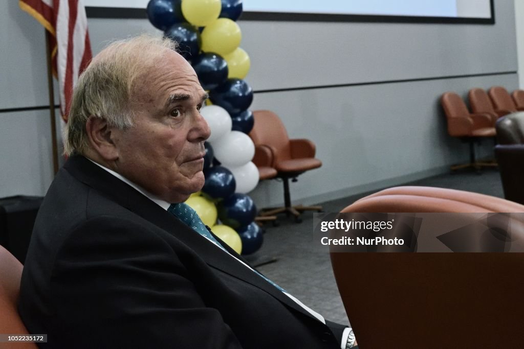 Gerry Rendell Former Gov. Ed Rendell listens during a student forum with Democratic ...